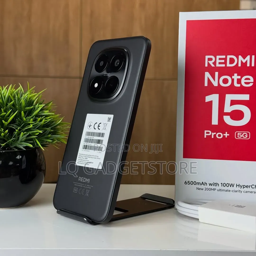 New Xiaomi Redmi Note 15 Pro+ 512 GB Black
