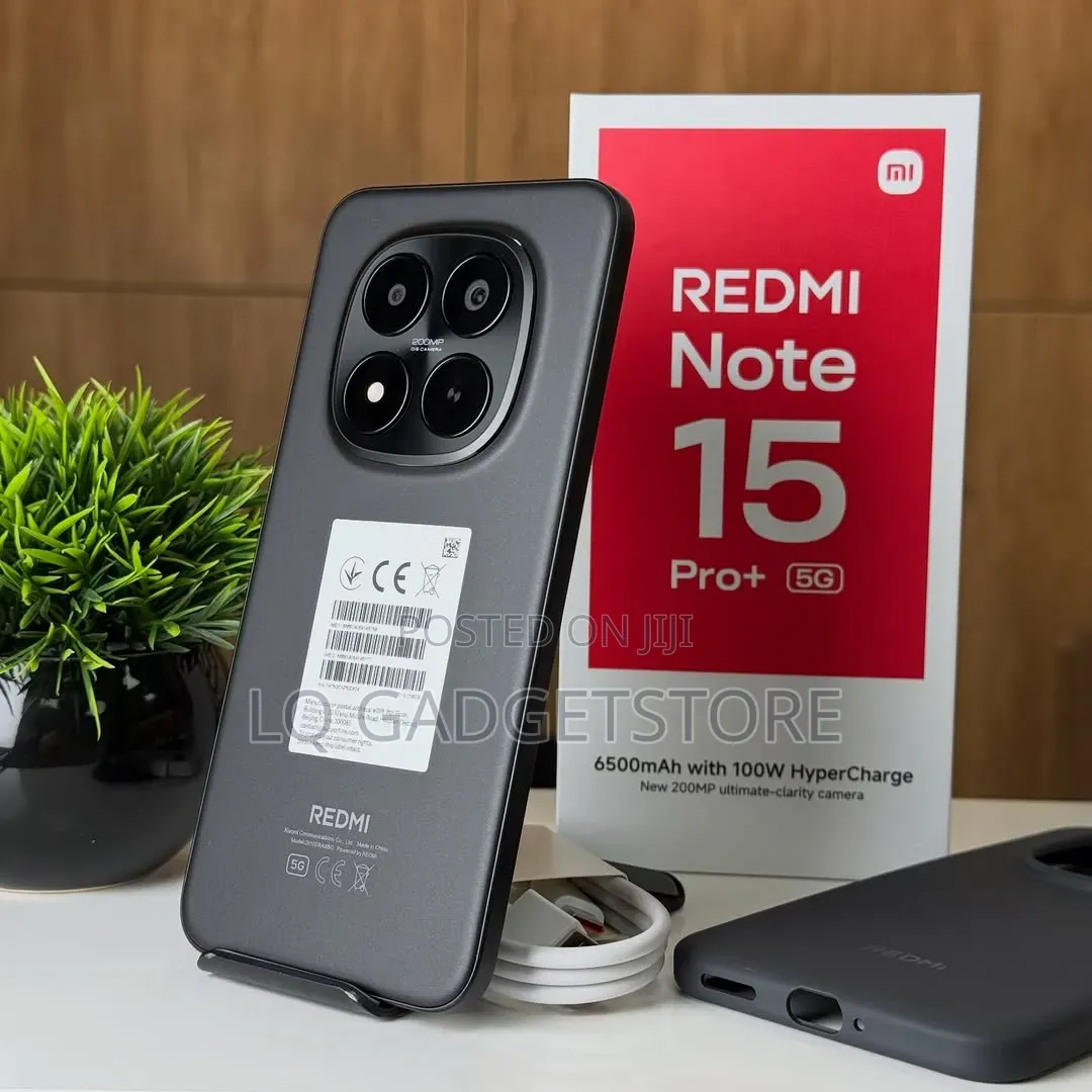 New Xiaomi Redmi Note 15 Pro+ 512 GB Black