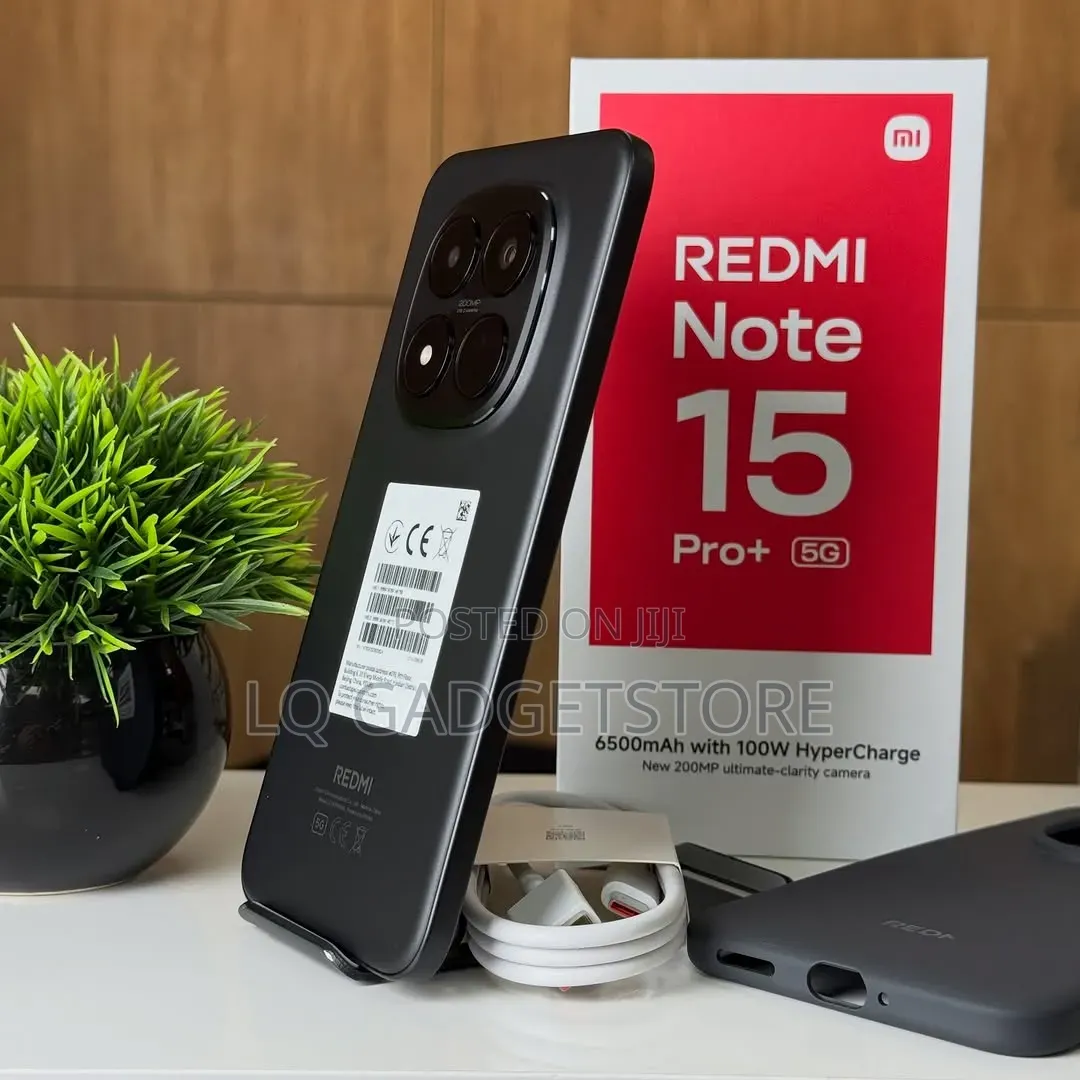 New Xiaomi Redmi Note 15 Pro+ 512 GB Black