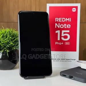 New Xiaomi Redmi Note 15 Pro+ 512 GB Black