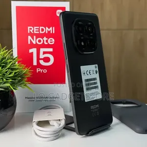 New Xiaomi Redmi Note 15 Pro 256 GB Black