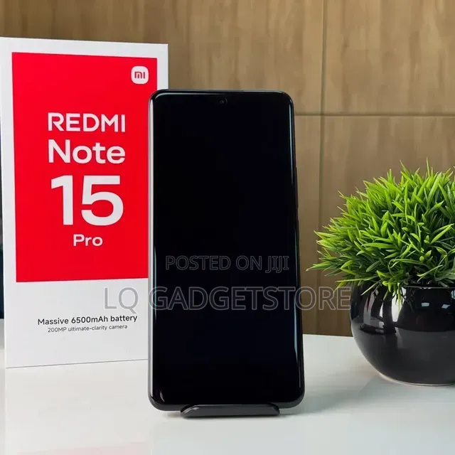 New Xiaomi Redmi Note 15 Pro 256 GB Black