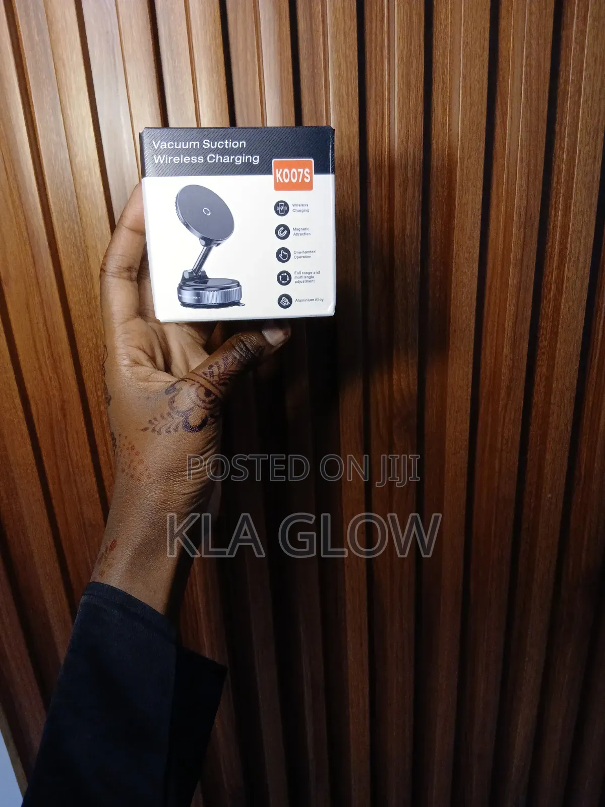Vacuum Suction Wireless Charger K007s