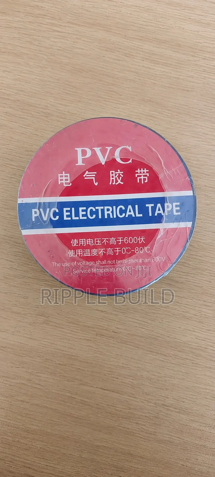 Red Pvc Electrical Insulation Tape Wire Wrapping Tape Kampala