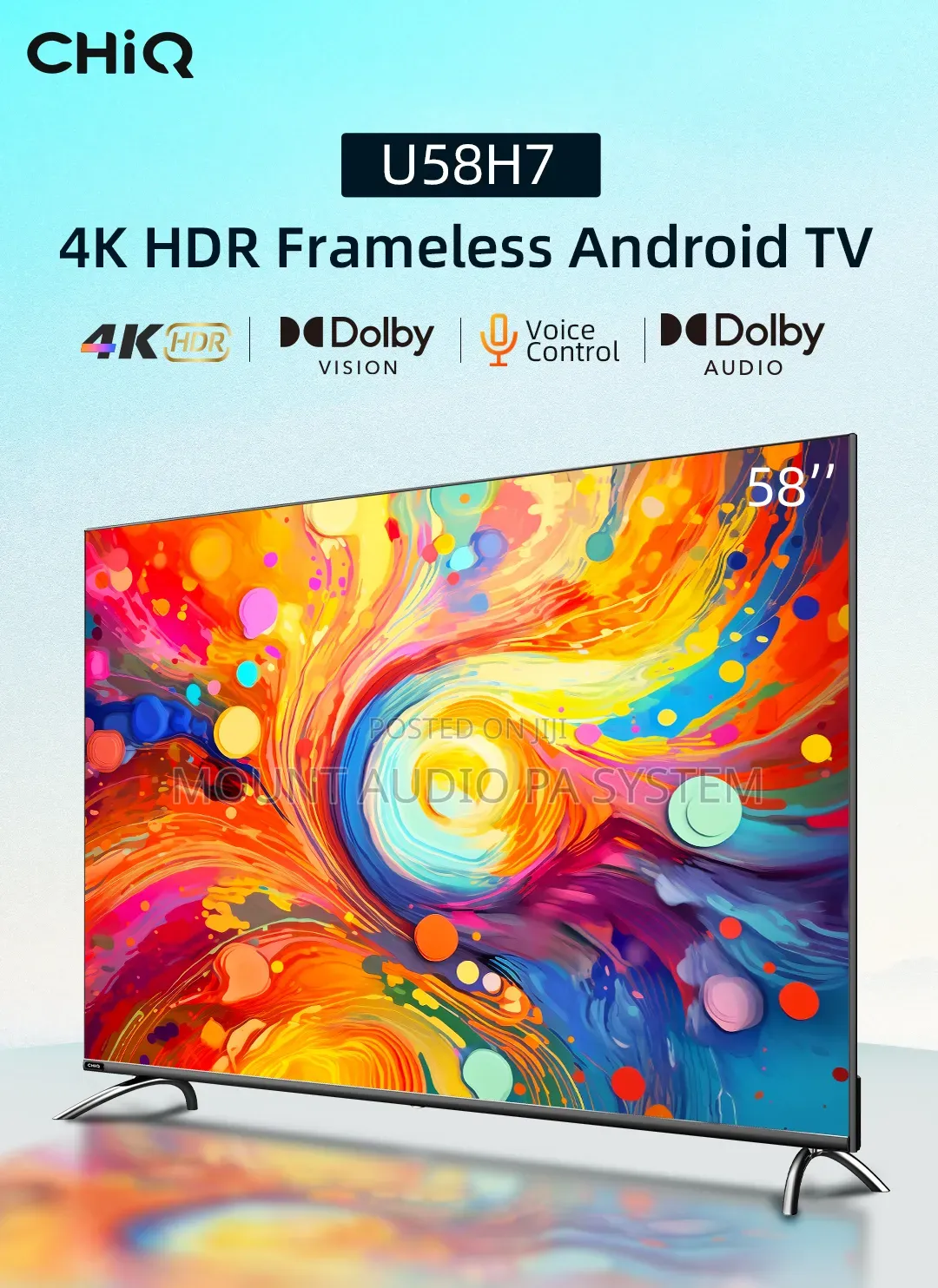 Chiq Smart Tv 68'inch