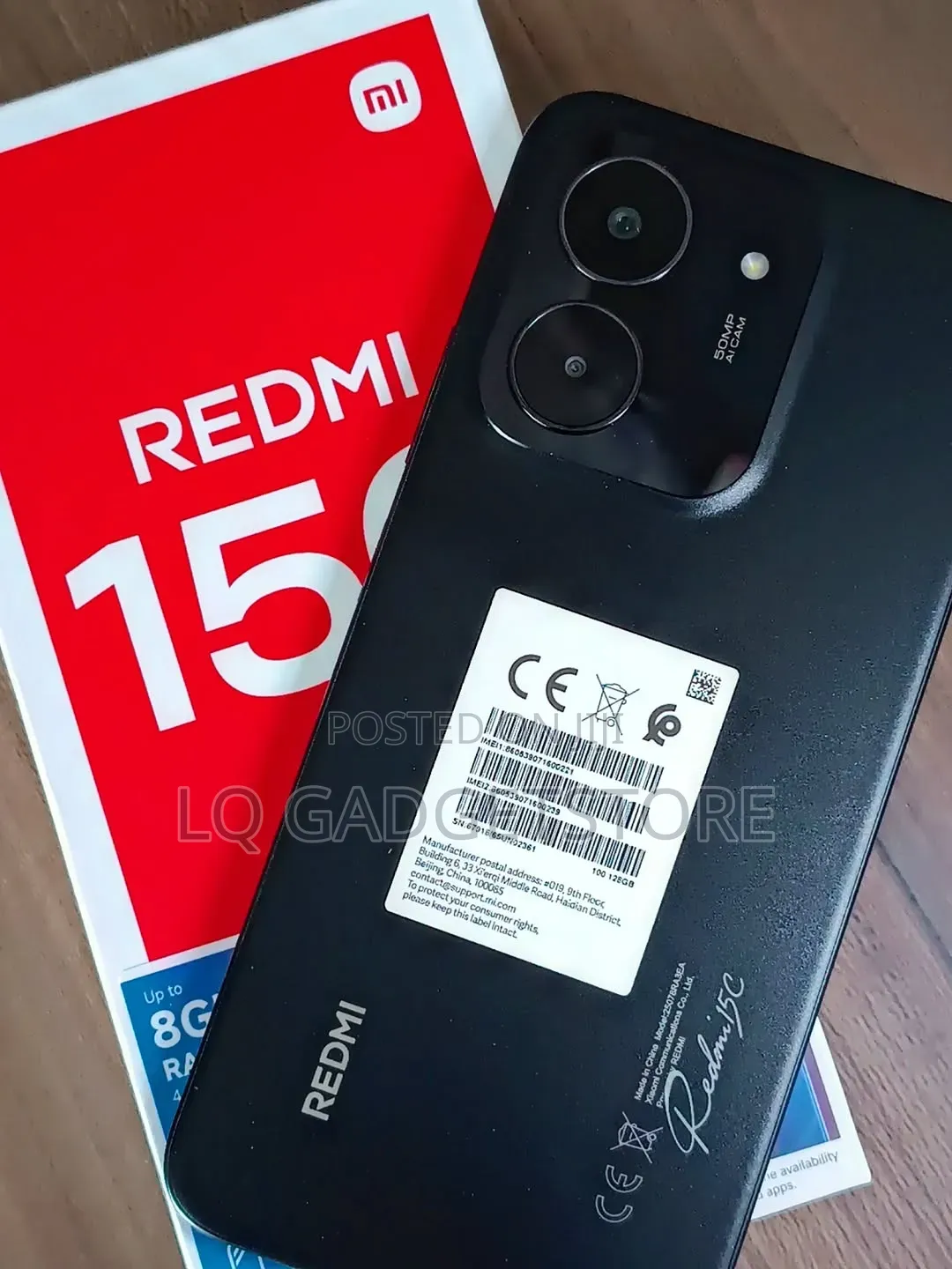 New Xiaomi Redmi 15C 4G 256 GB Red