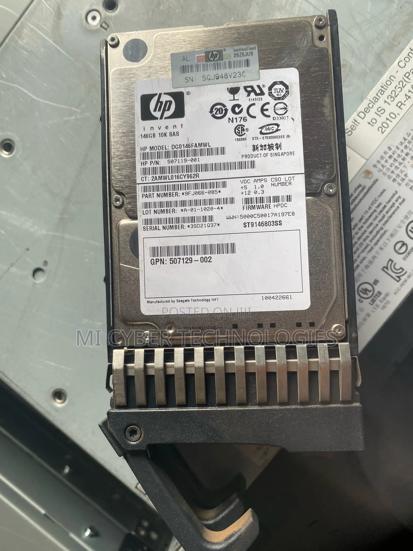 146gb Rpm Enterprise Sas Hard Drive