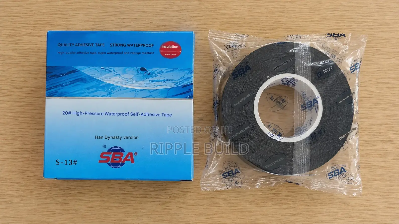 Sba Self-Fusing Waterproof Electrical Insulation Tape