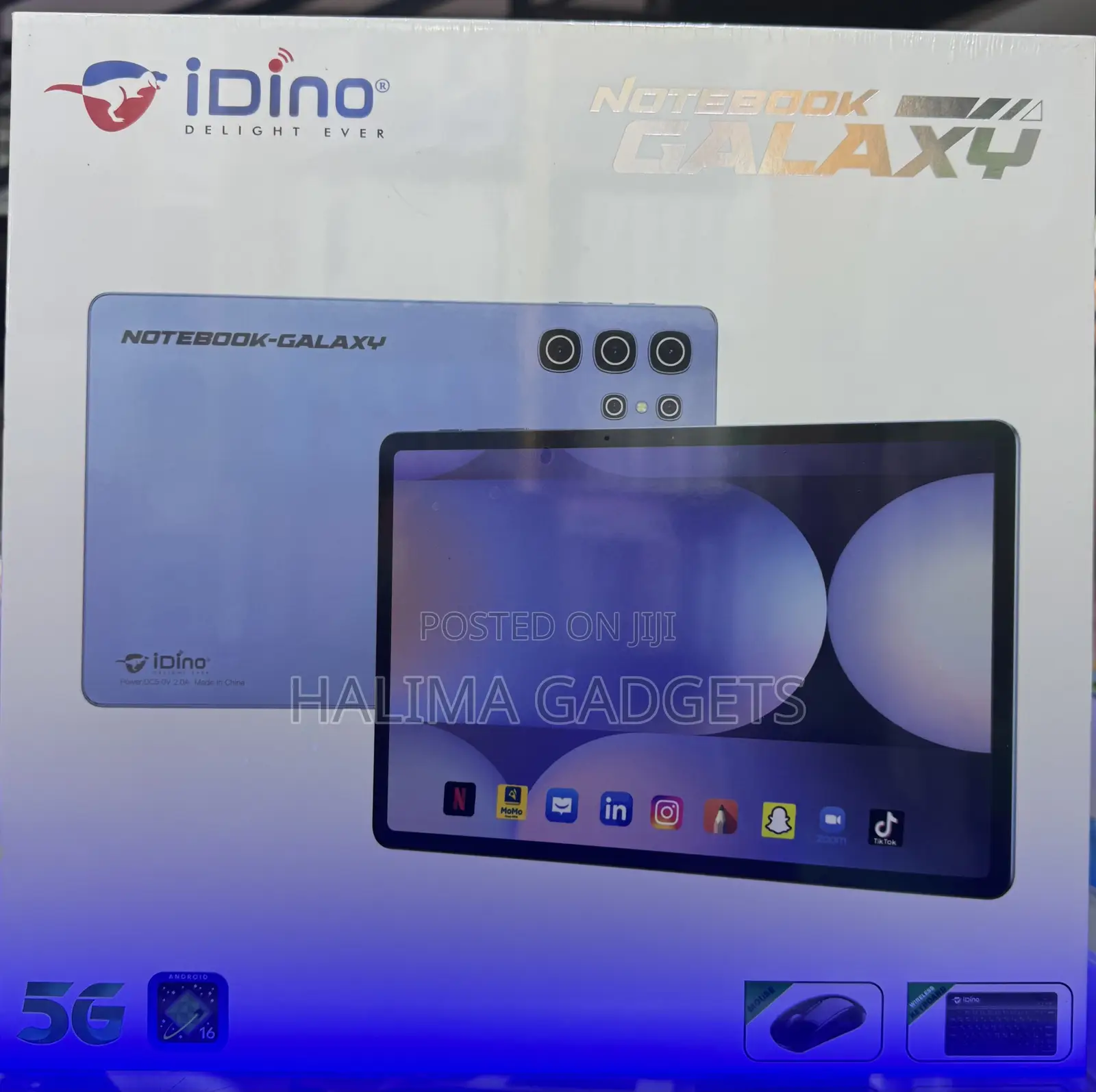 New Idino Notebook Galaxy 512 GB Gray