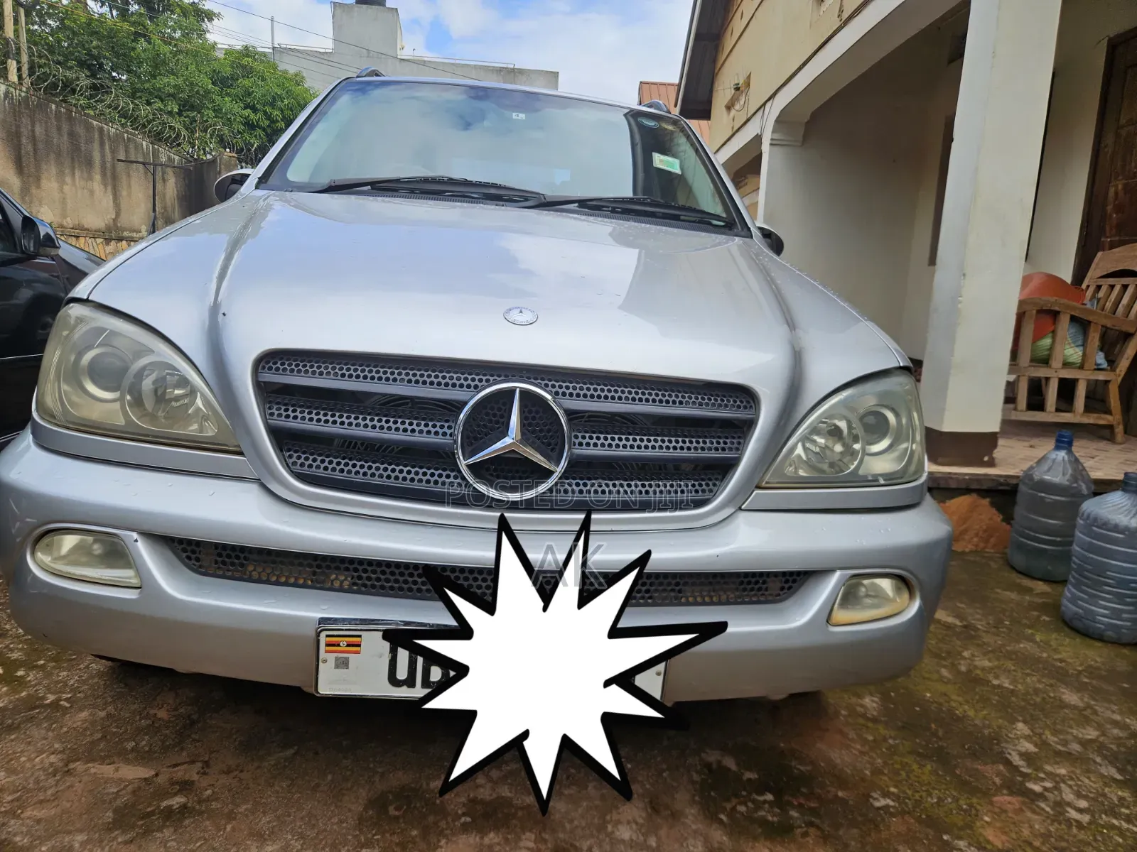 Mercedes-Benz M Class ML 320 2002 Silver