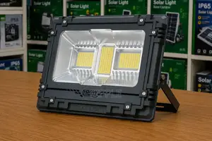 500W Solar LED Flood Light With Panel Remote Control