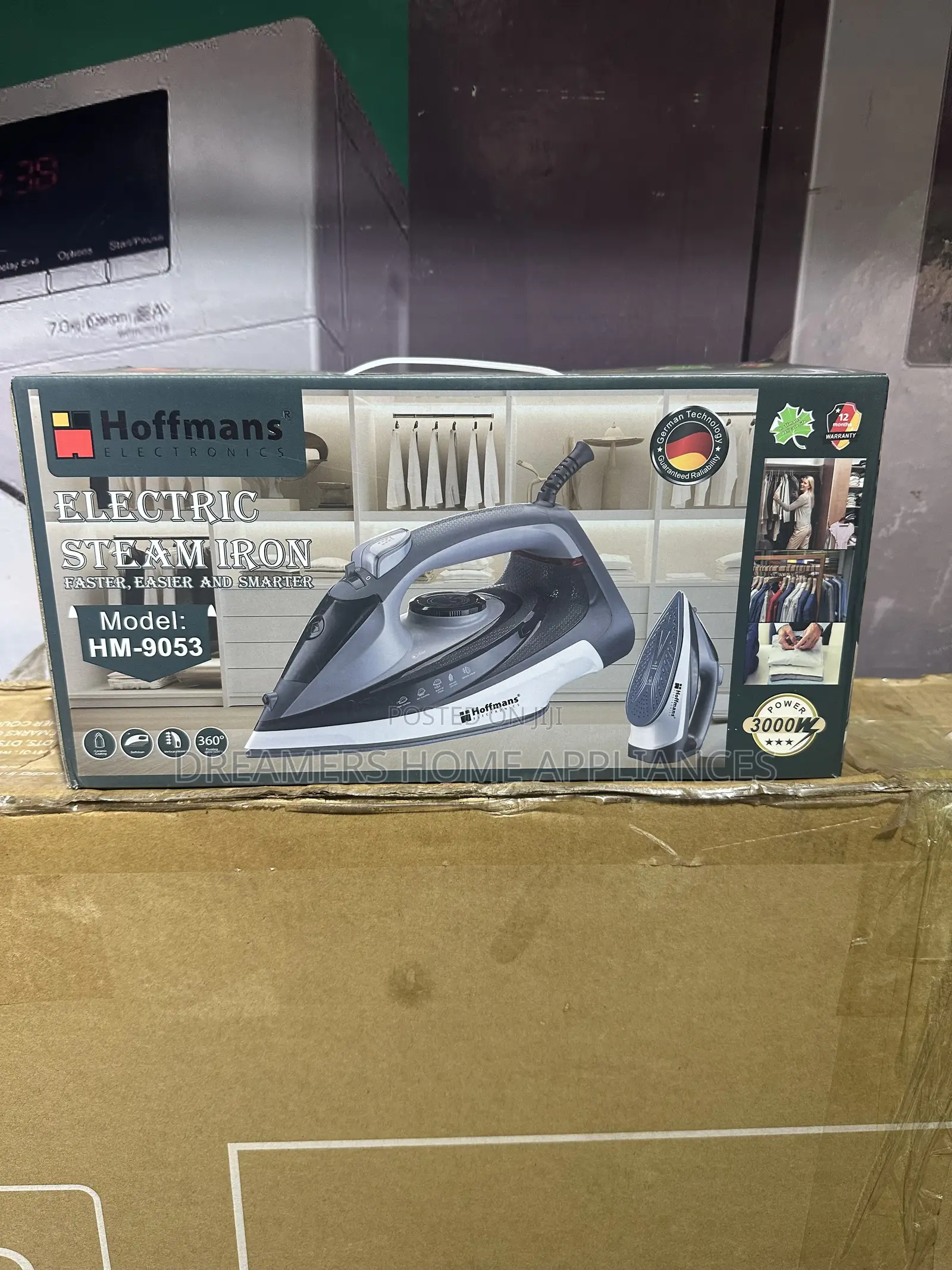 Hoffman Electronics Electric Steam Iron