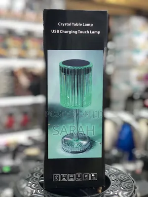 Usb Rechargeable Crystal Table Lamp