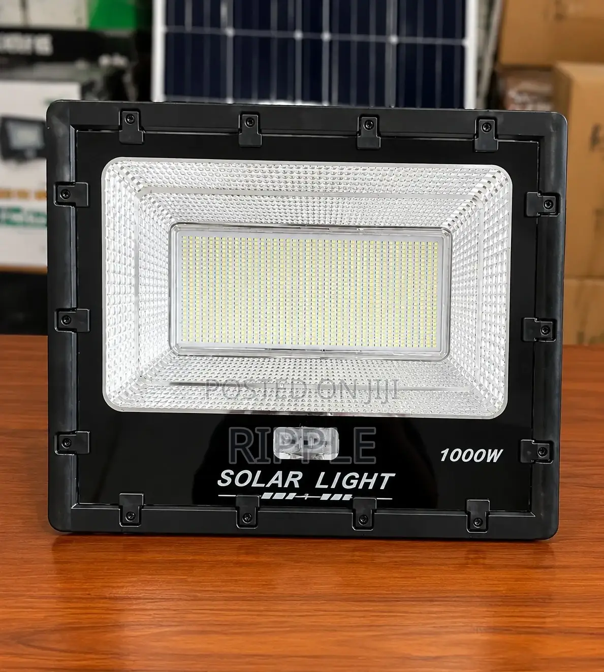 1000w Solar Led Flood Light Heavy Duty Security Light With Panel