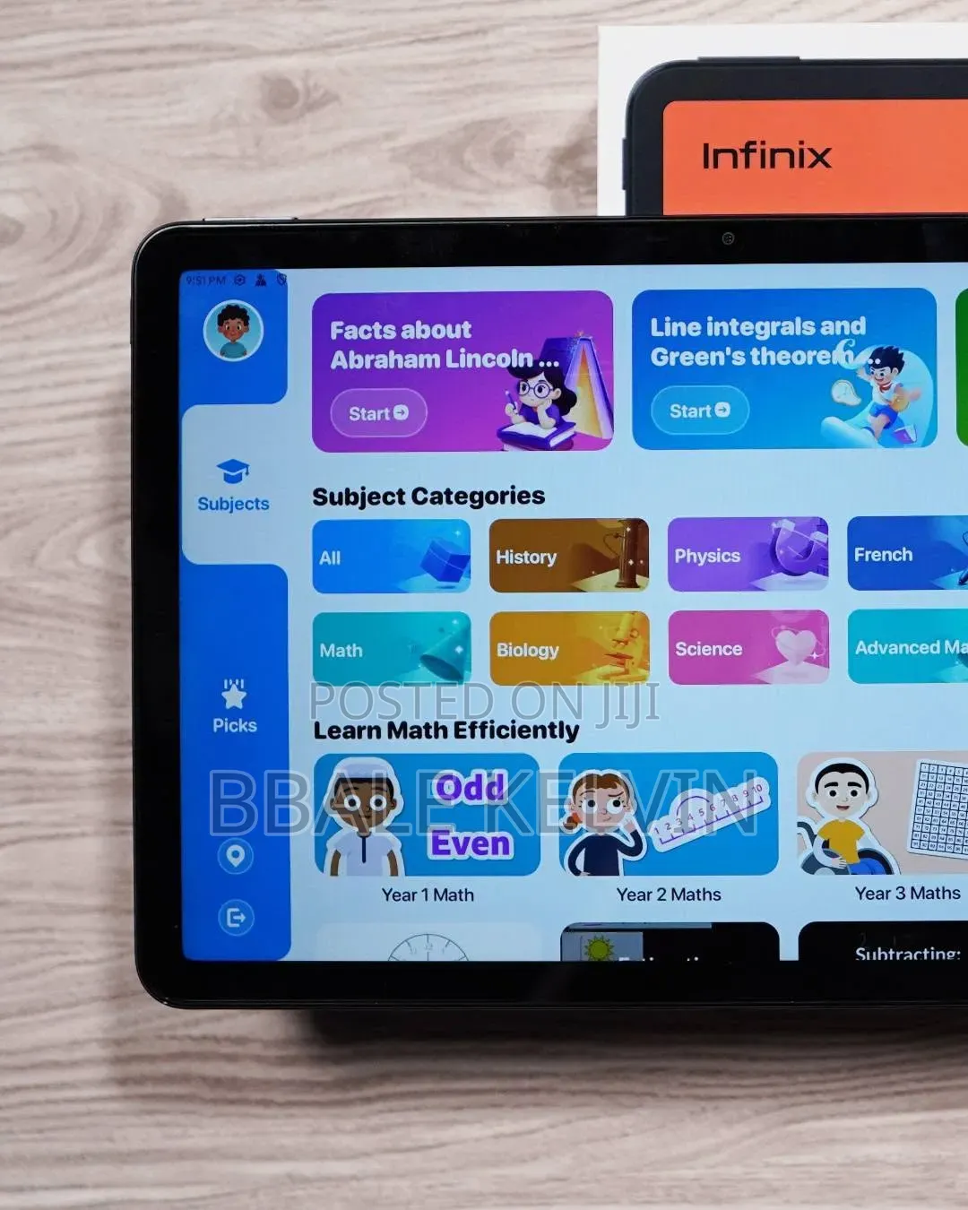 New Infinix Xpad 128 GB Blue