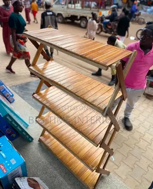 Wooden Bamboo Shoe Rack