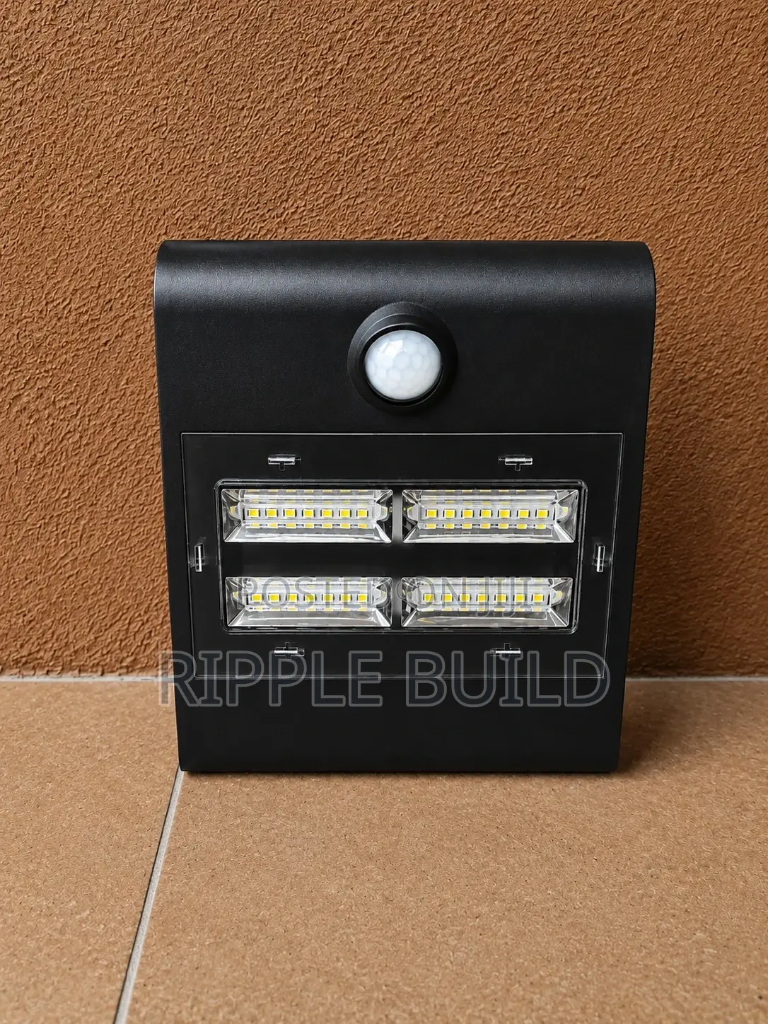 Solar Motion Sensor Security Wall Light Waterproof Outdoor Lamp