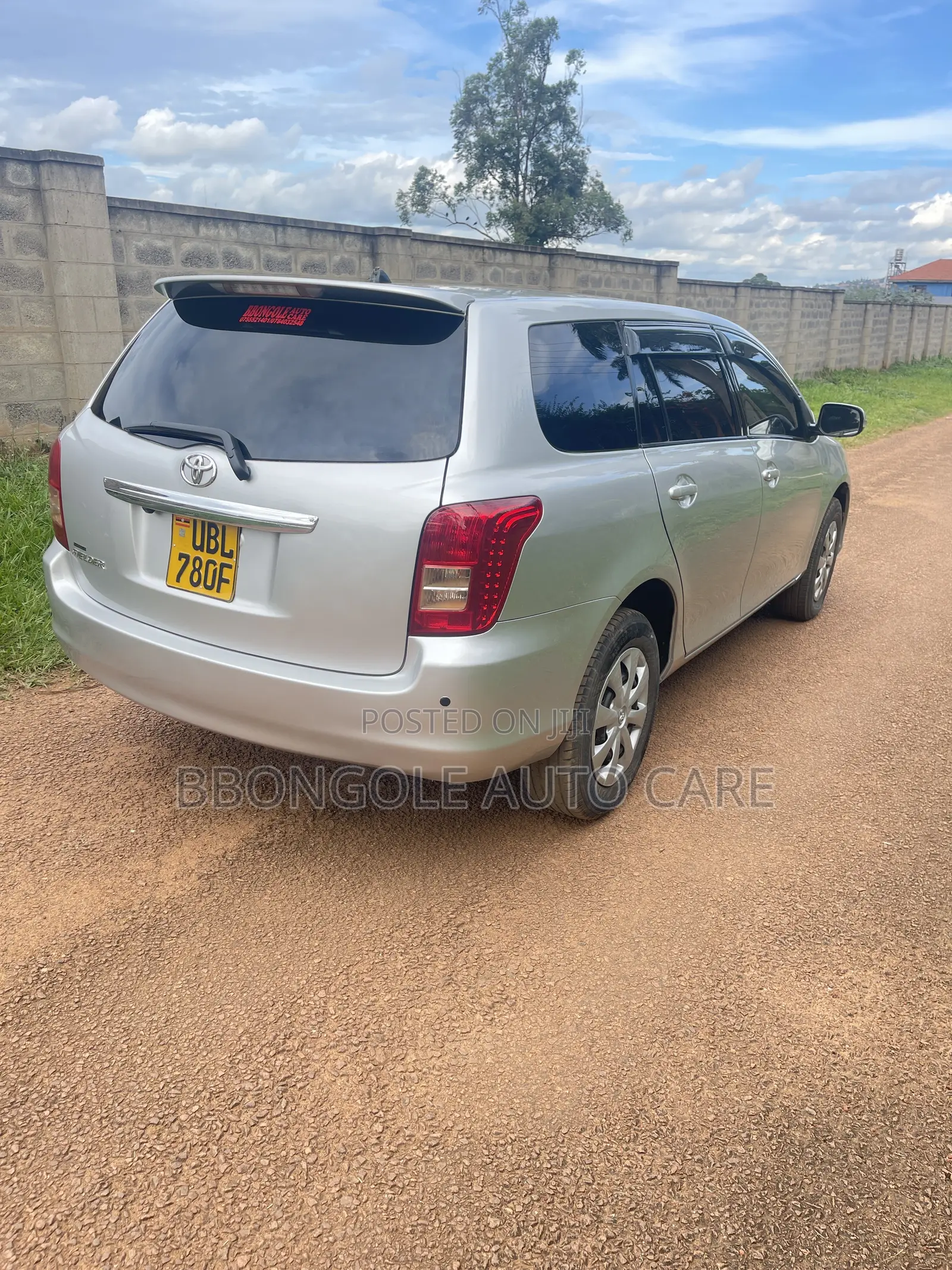 Toyota Corolla Fielder 2008 Silver
