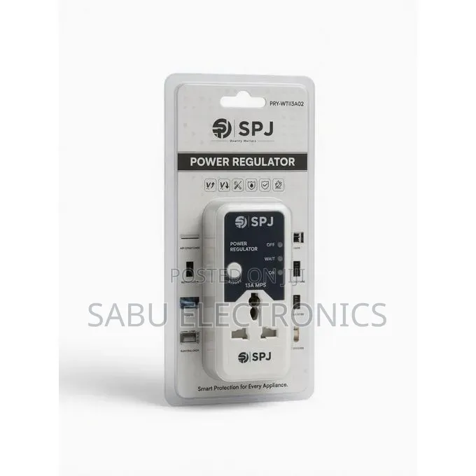 SPJ 13a Power Regulator –Voltage Protector for Tv Home Appliances