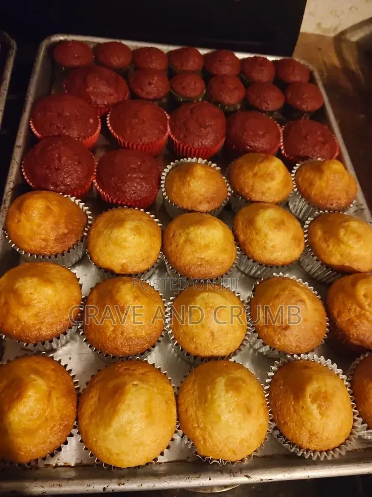 Flavored Cupcakes Without Toppings