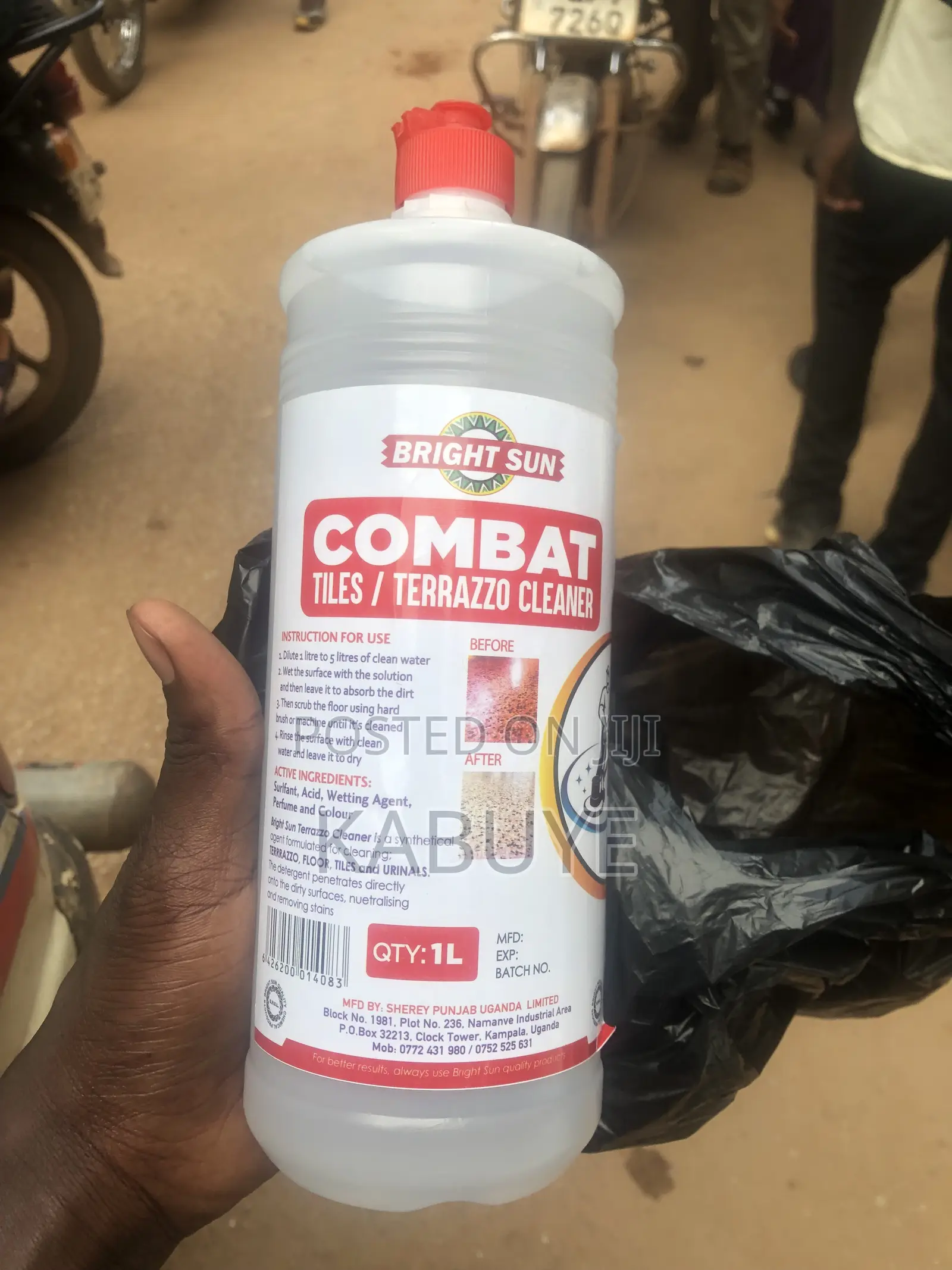 Bright Sun Combat Tiles/Terrazzo Cleaner