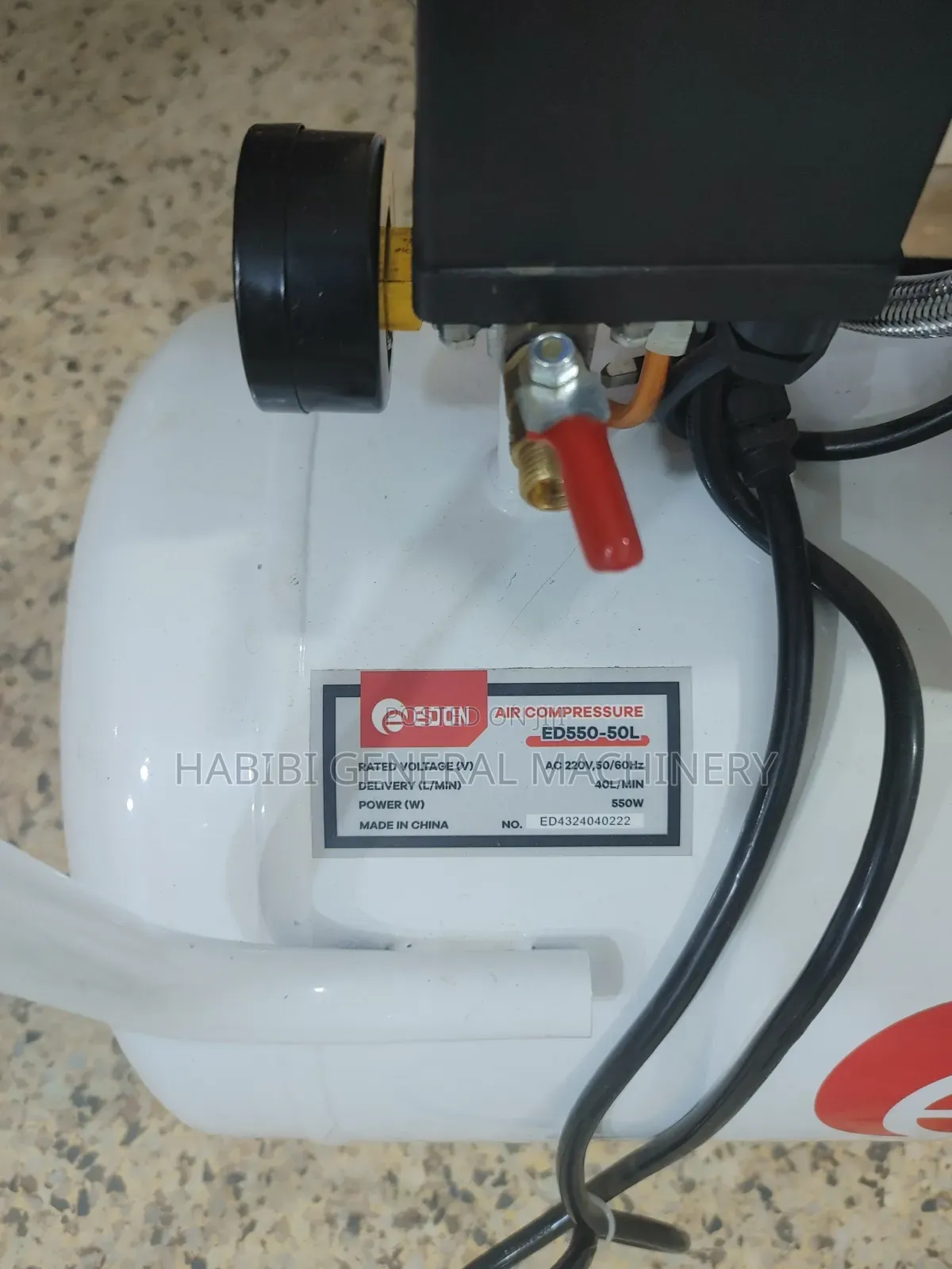 Edon Corded Electric Silent Edon 50l Air Compressor