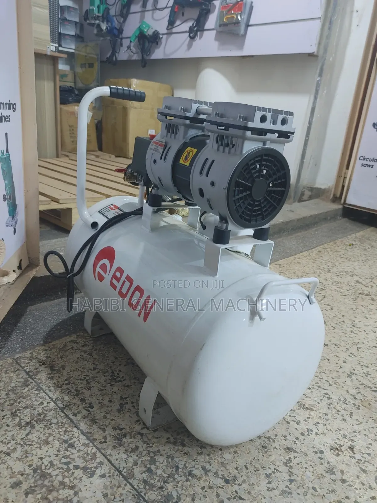 Edon Corded Electric Silent Edon 50l Air Compressor