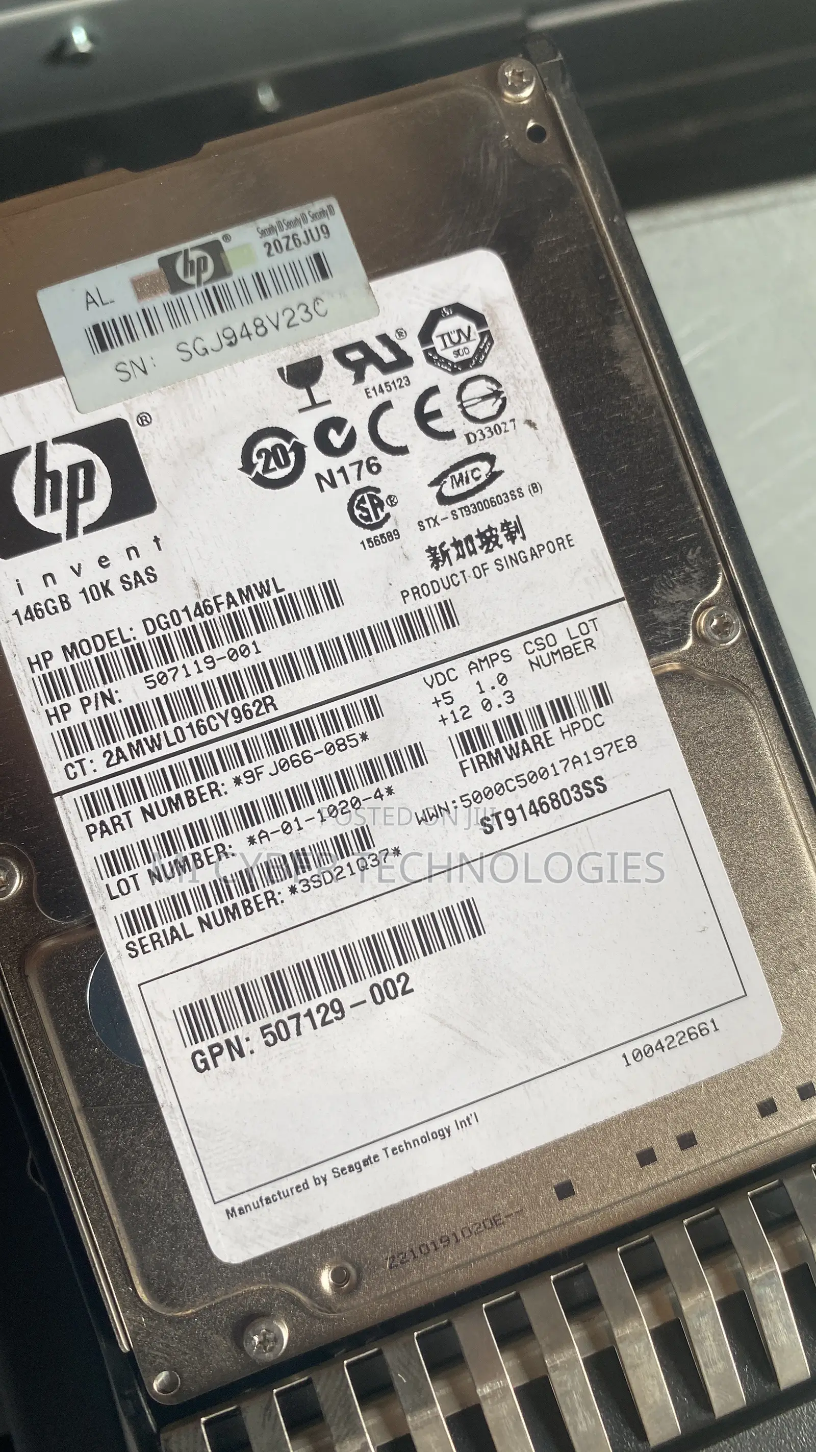 146gb Rpm Enterprise Sas Hard Drive