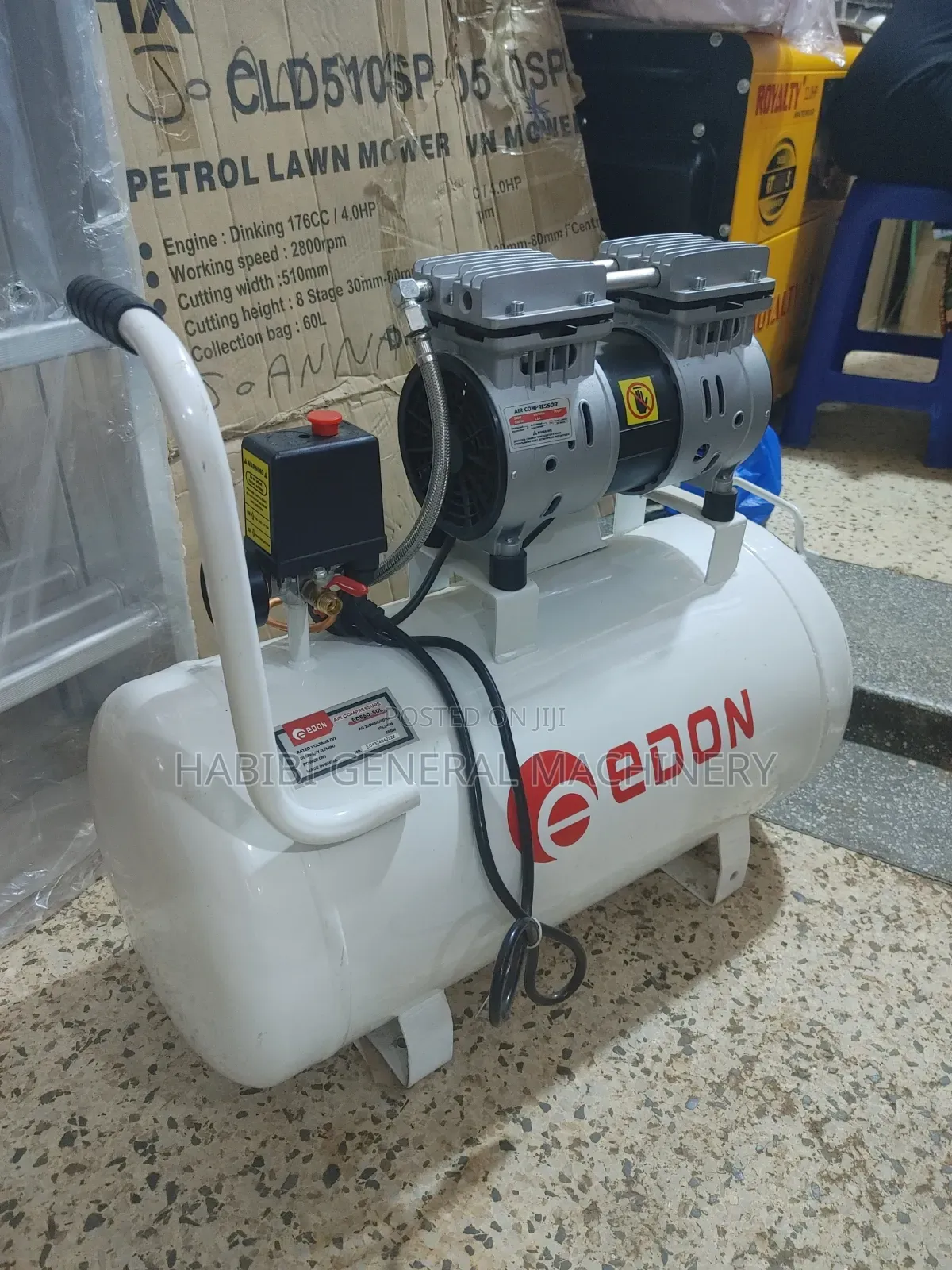 Edon Oiless 550watts Corded Electric 50l Air Compressor