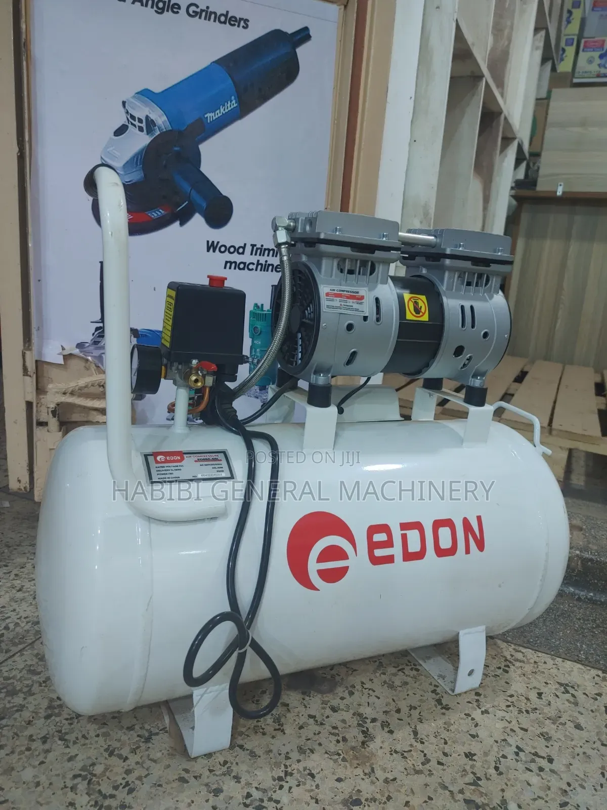Edon Oiless 550watts Corded Electric 50l Air Compressor