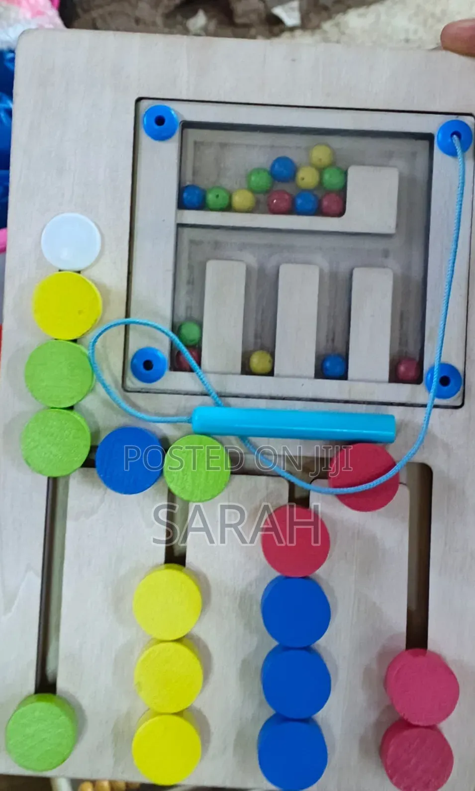 Montessori Educational Wooden Color-matching Puzzle