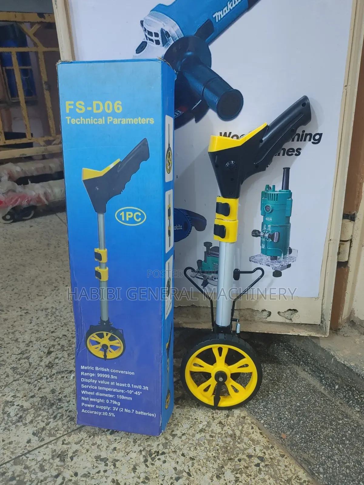 Digital Measuring Wheel Cordless