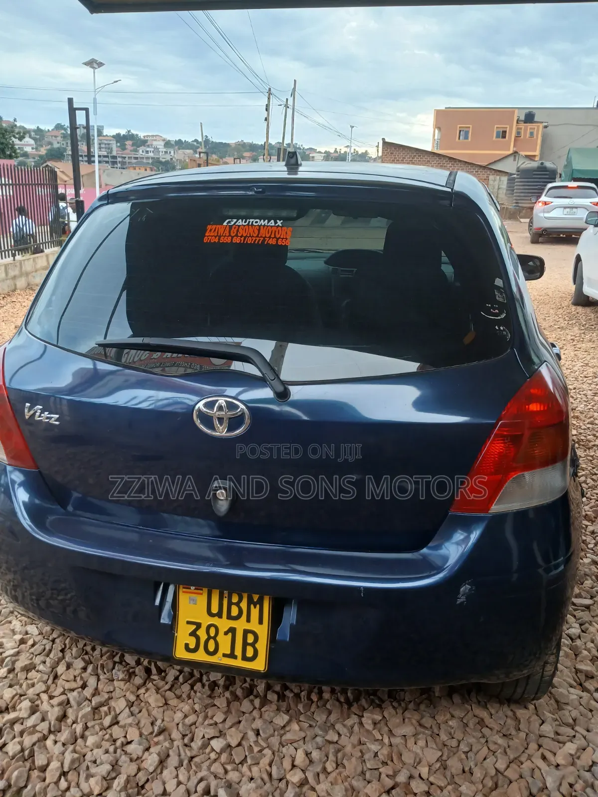 Toyota Vitz 1.5 FWD 5dr 2007 Blue