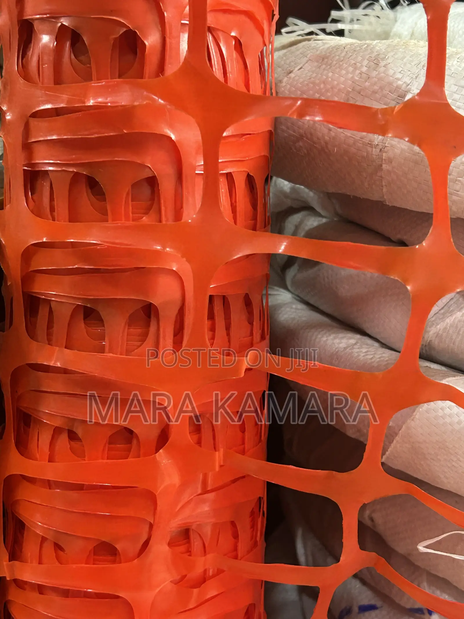 Orange Construction Barrier Fencing