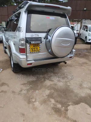 Toyota Land Cruiser Prado 2000 Silver