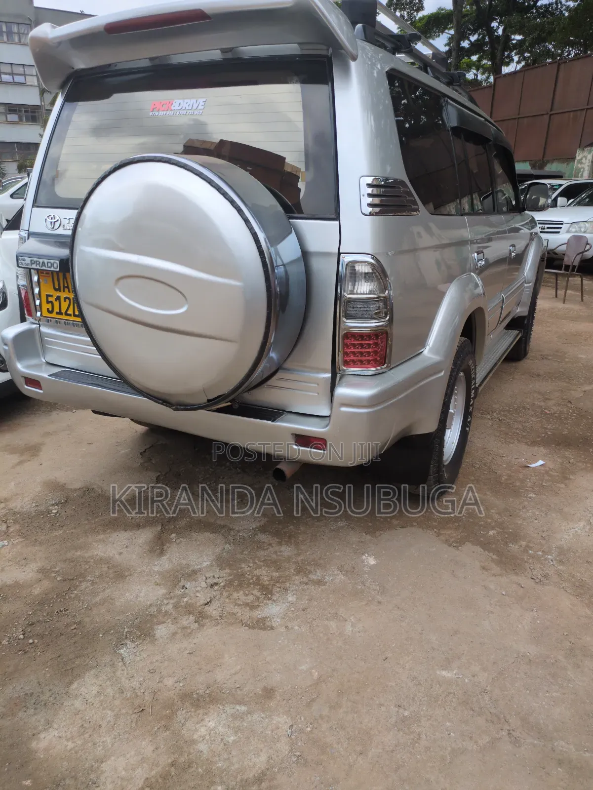 Toyota Land Cruiser Prado 2000 Silver