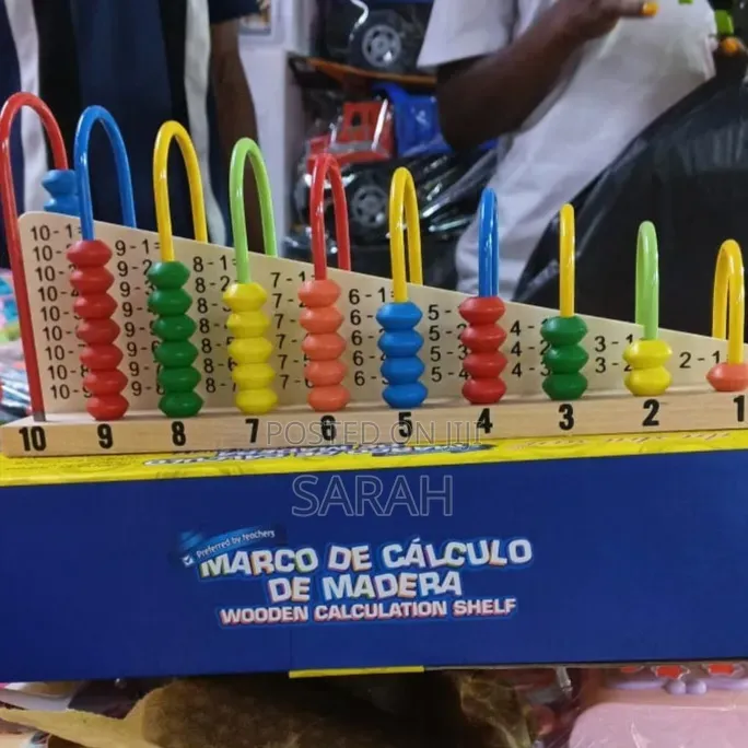 Wooden Calculation Shelf