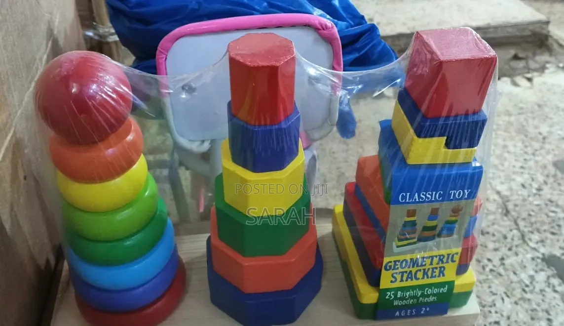 Melissa Doug Geometric Stacker