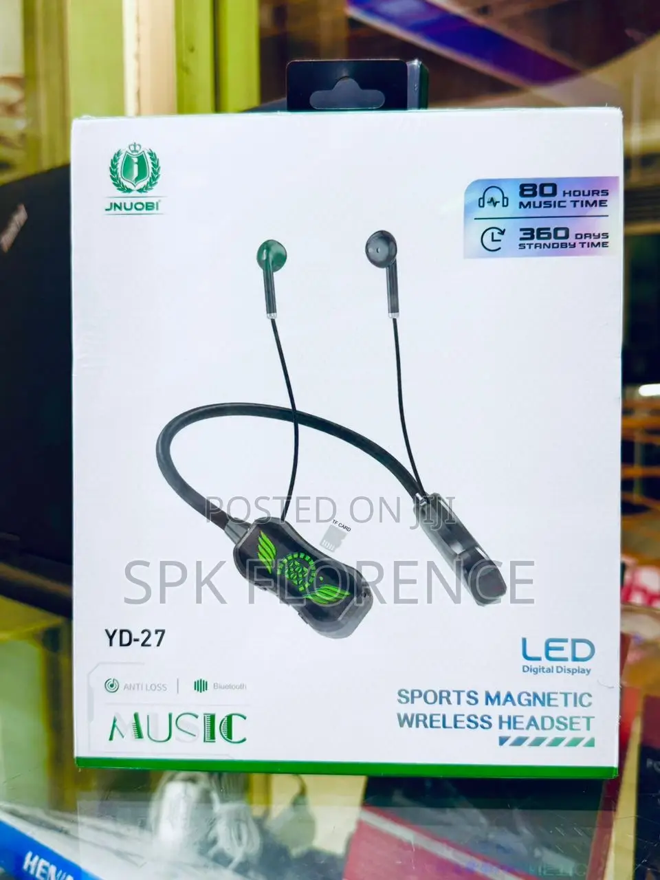Jnuobi Yd-27 Sports Magnetic Wireless Headset