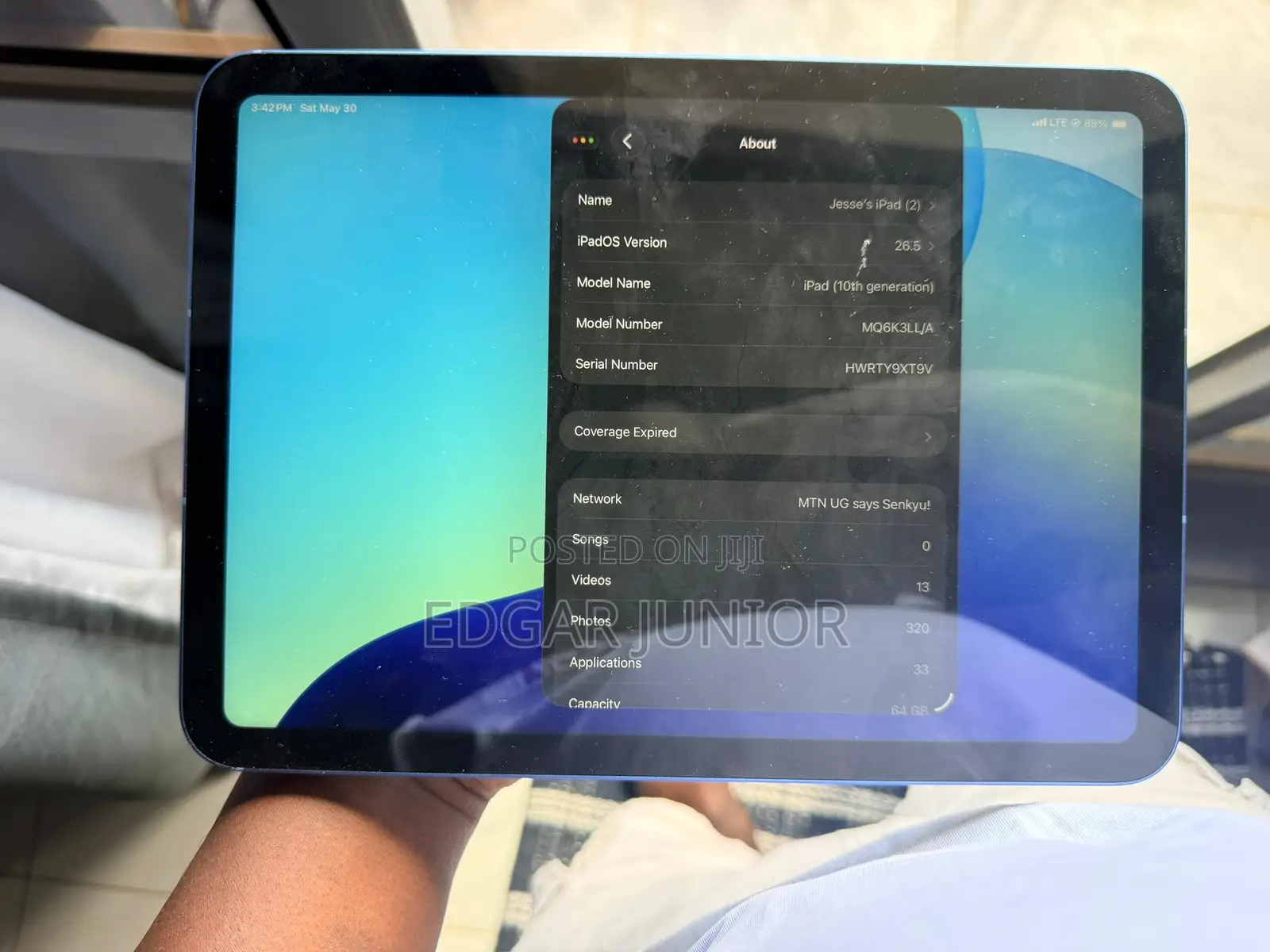 Apple iPad (2025) 64 GB Blue