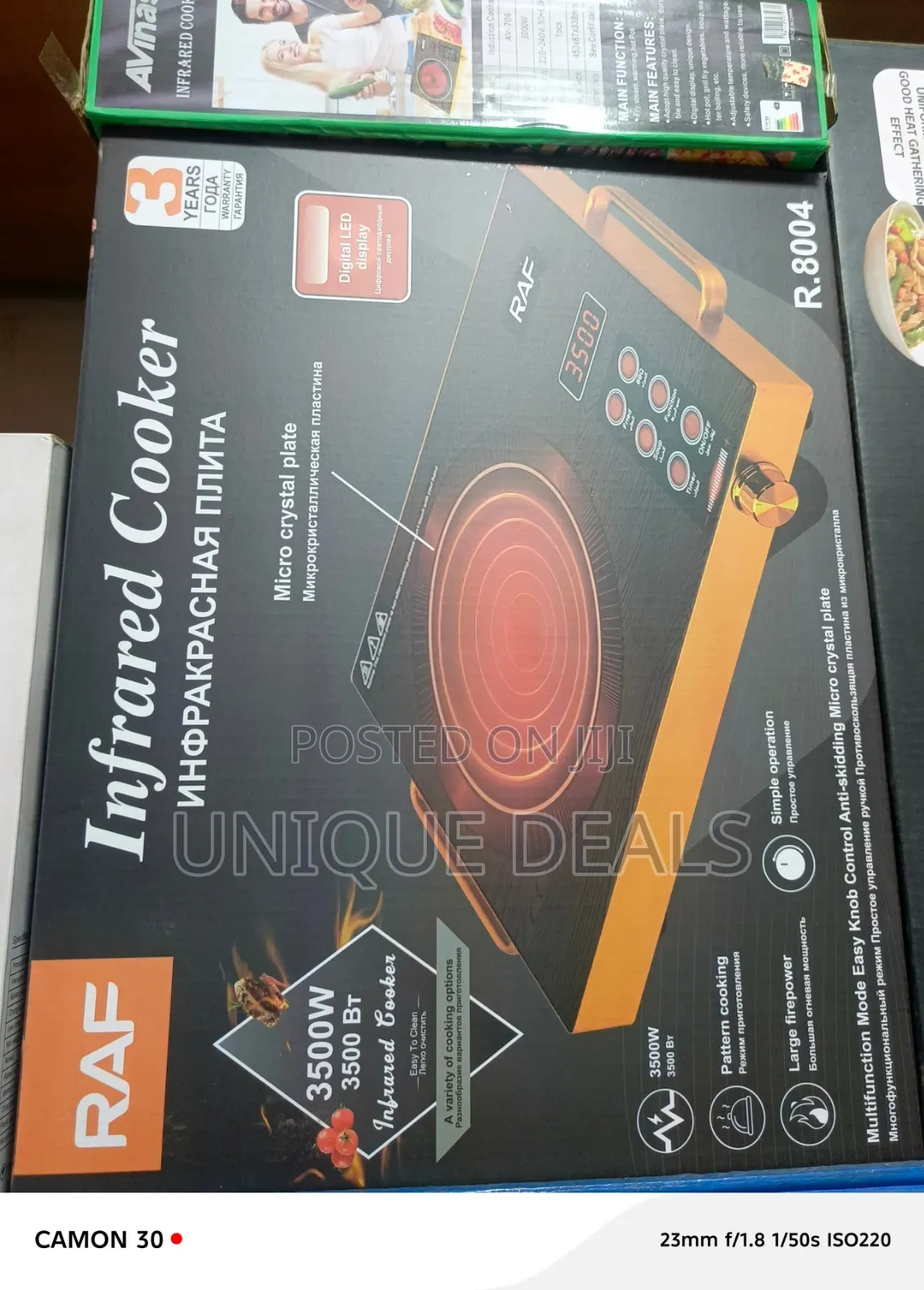 Raf Brand Infrared Cooker
