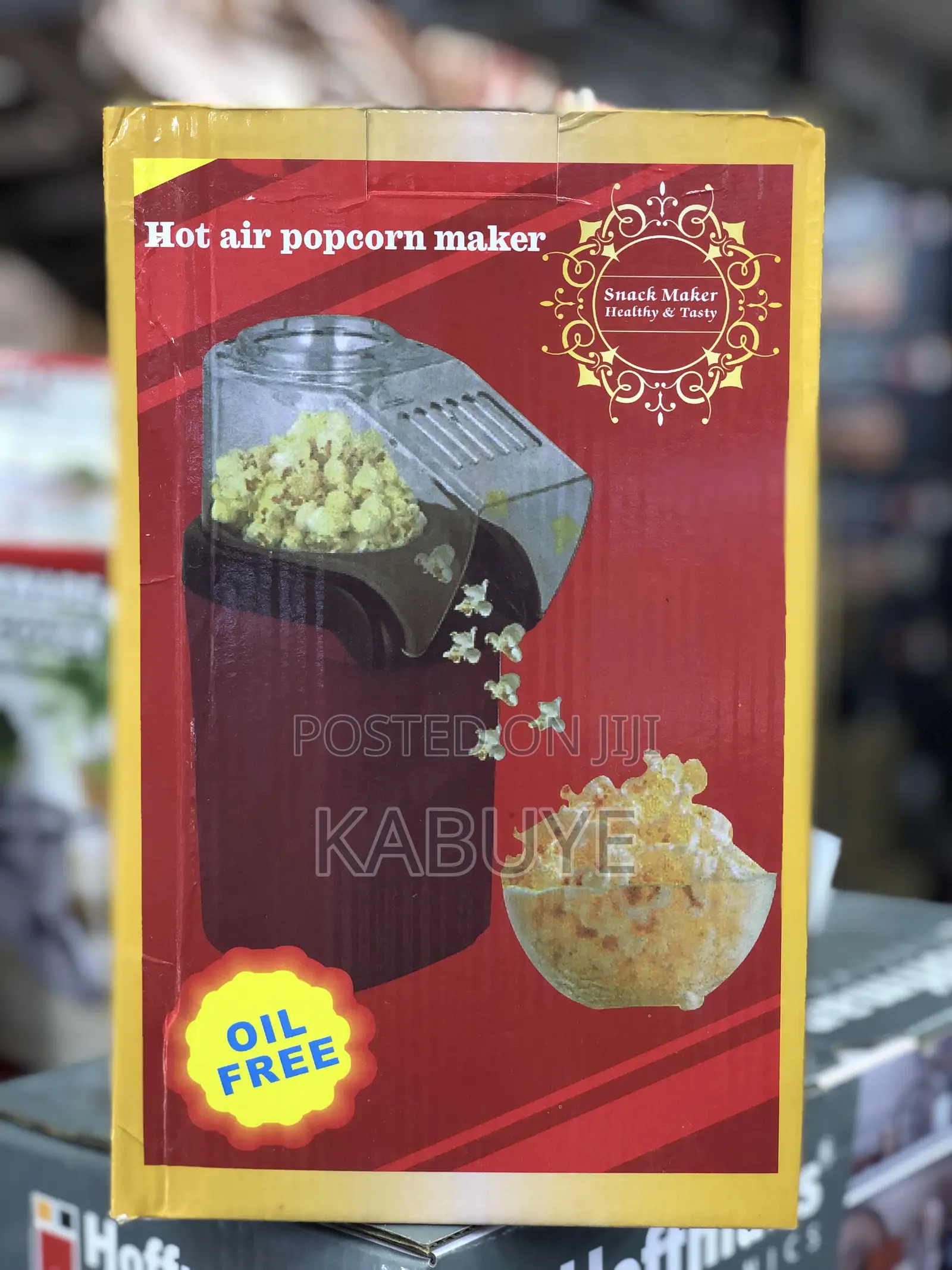 Mini Electric Hot Air Popcorn Maker