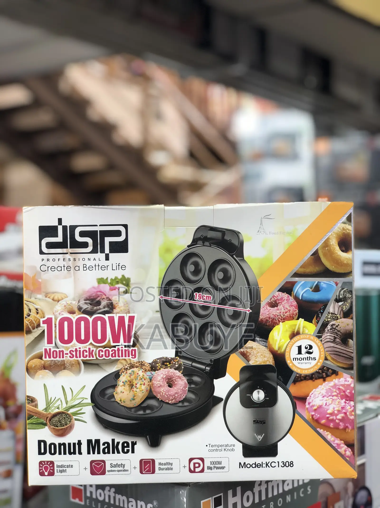 Hoffmans Electronics Donut Maker