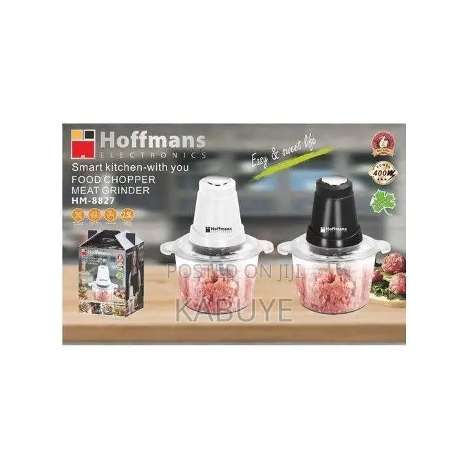 Hoffmans Hm-8827 Food Chopper and Meat Grinder