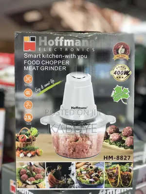 Hoffmans Hm-8827 Food Chopper and Meat Grinder
