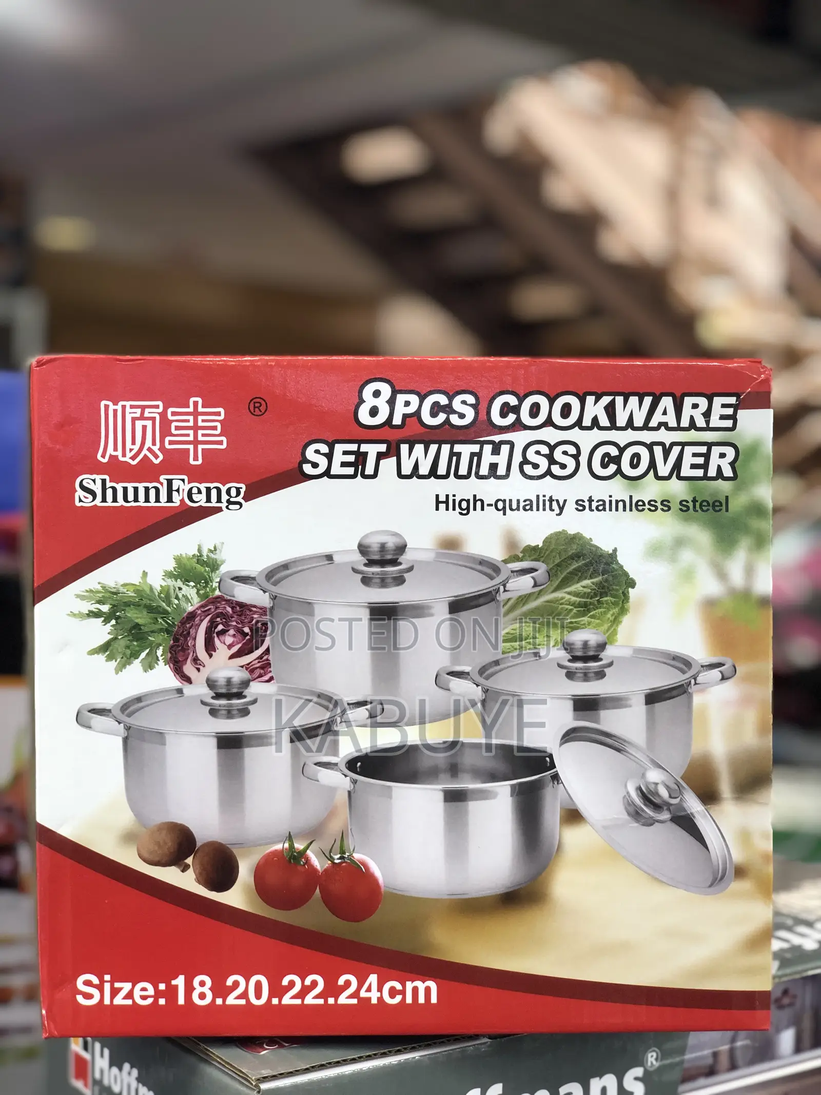 Shunfeng 8-Piece Cookware Set