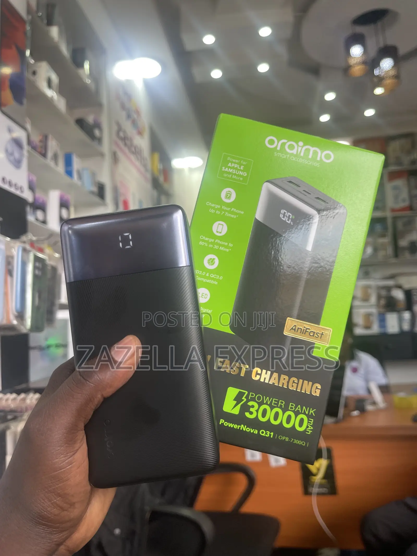 22.5w Fast Charging Powerbank 30000mah