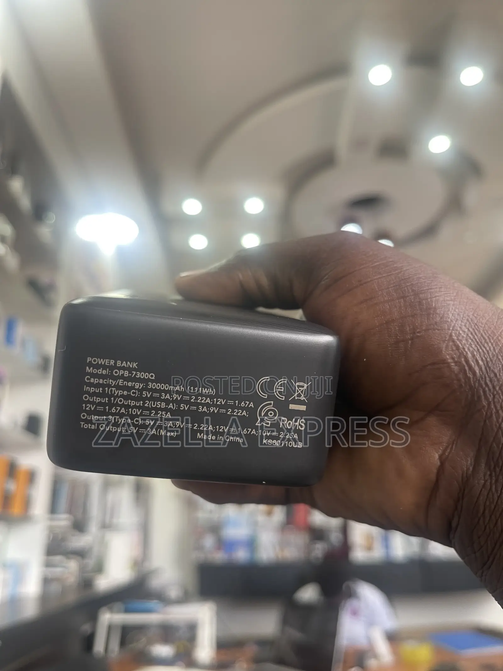 22.5w Fast Charging Powerbank 30000mah