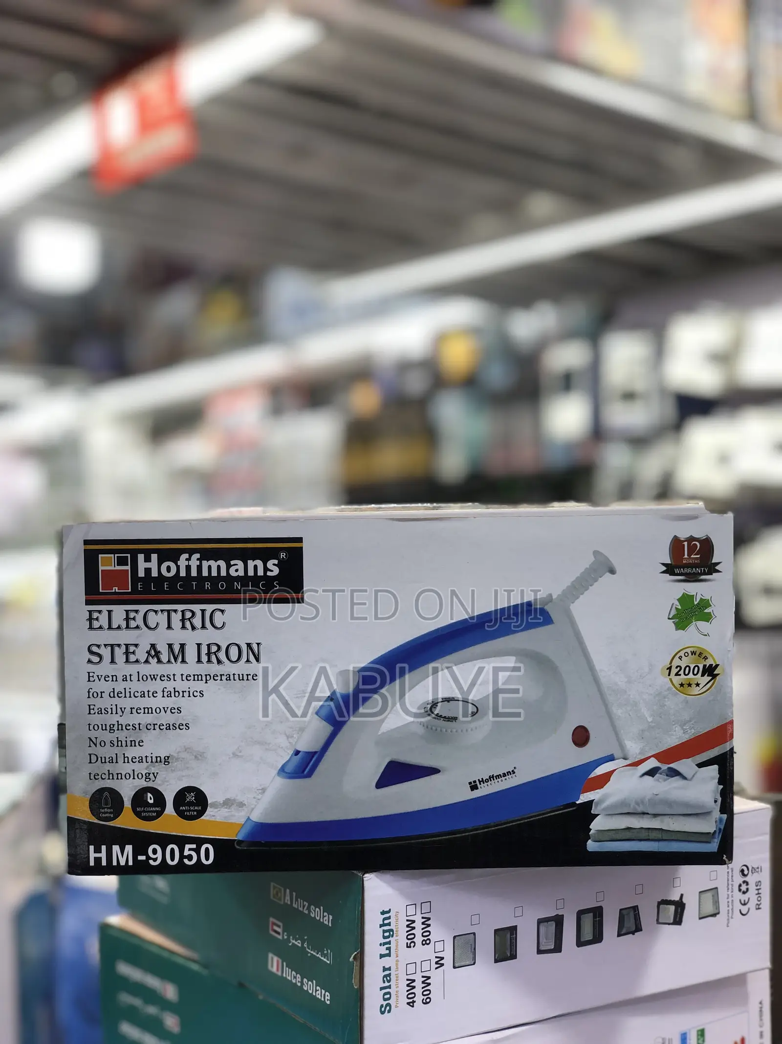 Hoffmans Hm-9050 Electric Steam Iron