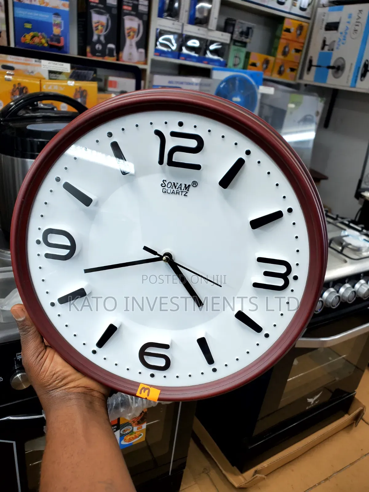 3d Sonam Quatz Wall Clock